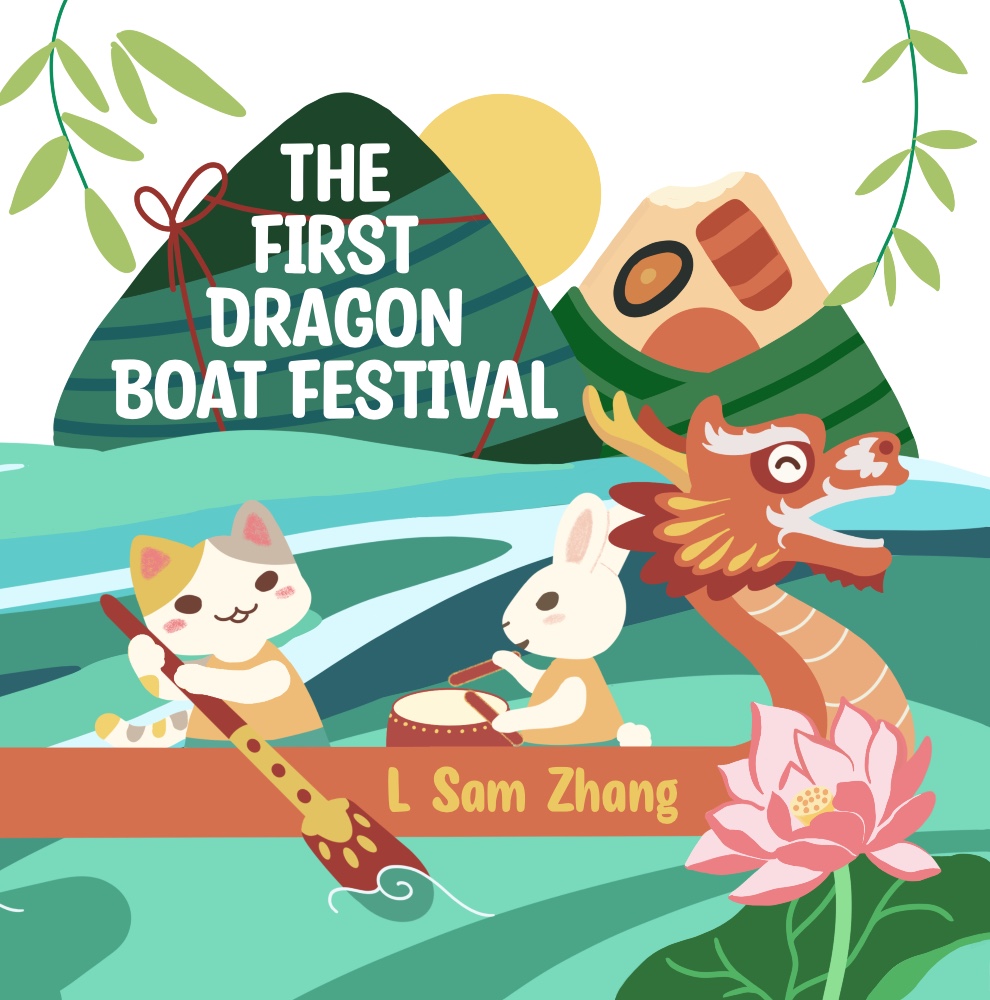 The First Dragon Boat Festival picture book cover