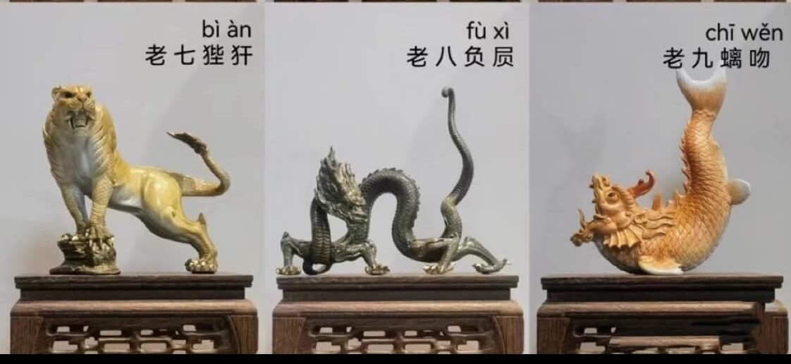 7th, 8th, 9th sons of the dragon.